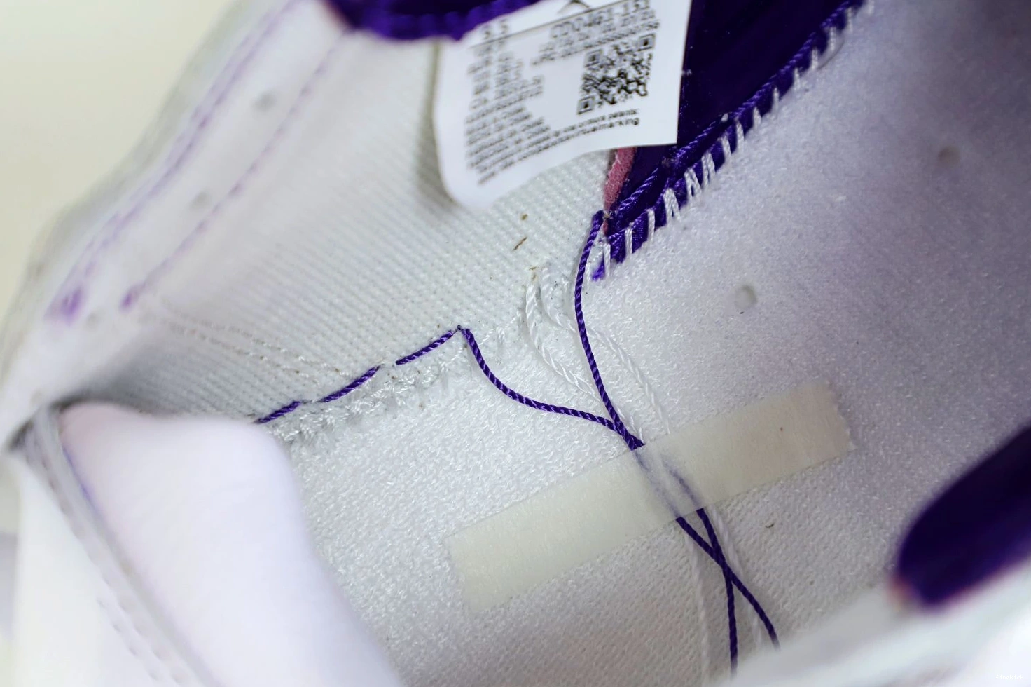 Purple Air Jordan OG Court 1 High 1113